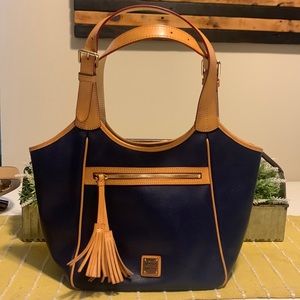 Navy Dooney and Bourke purse